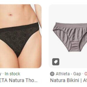 ISO!! ATHLETA NATURA COTTON UNDERWEAR!! Size M and L, thongs briefs any color